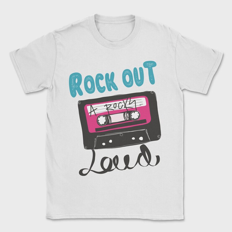 Rock Out Loud, Tricou Barbati (Unisex)