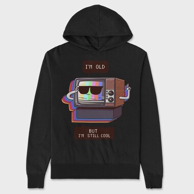 F48 Midnight Glow, Hanorac Oversize Barbati (Unisex)