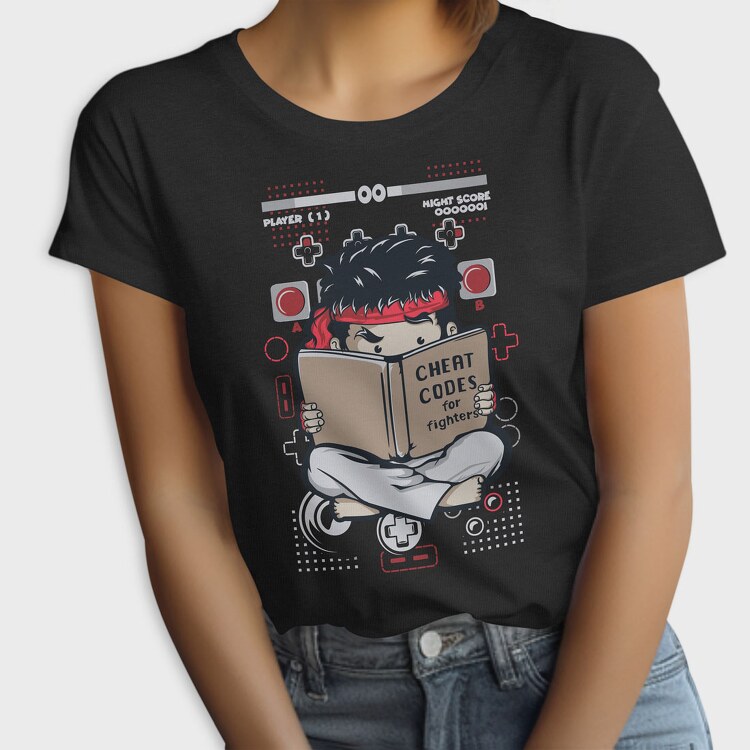 Cheat Codes For Fighters, Tricou Femei