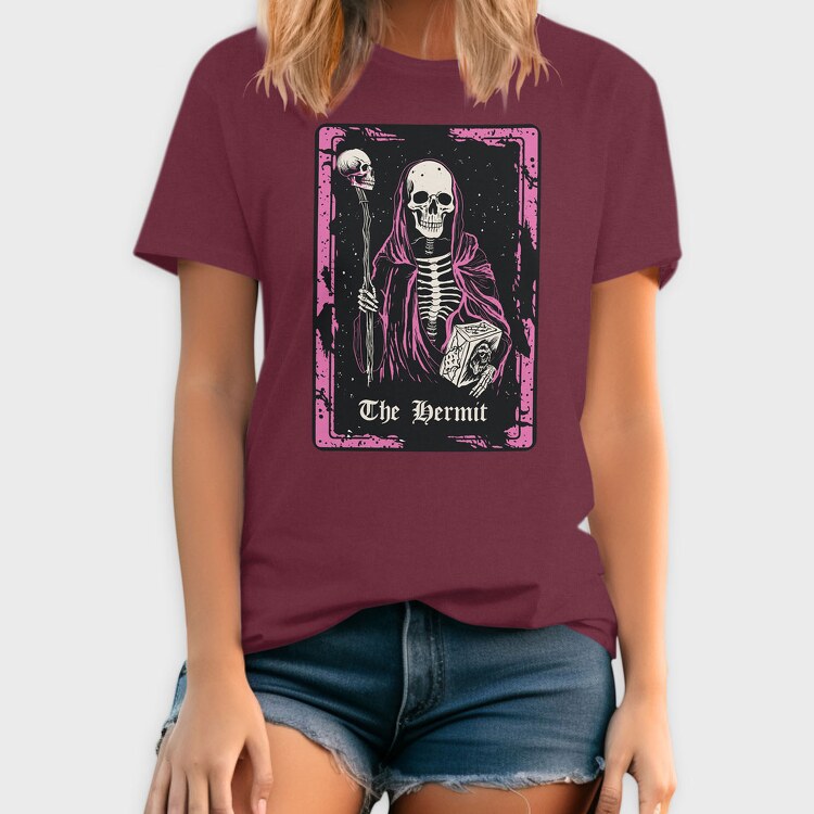 Tarot Card Hermit, Tricou Barbati (Unisex)