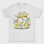 Cannabis Bong Cat Stoner, Tricou Barbati (Unisex)