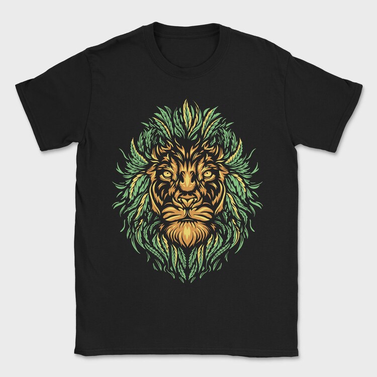 Cannabis Lion Weed, Tricou Barbati (Unisex)