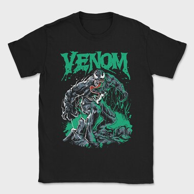 Venomous Splash, Tricou Barbati (Unisex)