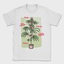 Cannabis Plant Chart Nature Weed, Tricou Barbati (Unisex)