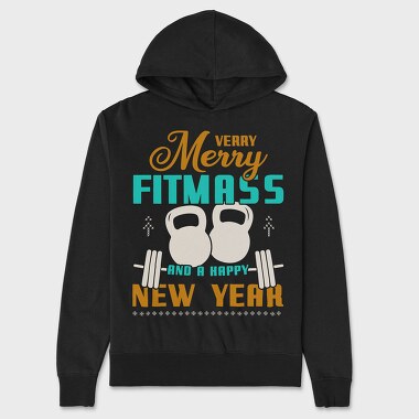 Fitmas Fest, Hanorac Oversize Barbati (Unisex)