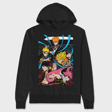 Five Legends Rise, Hanorac Oversize Barbati (Unisex)