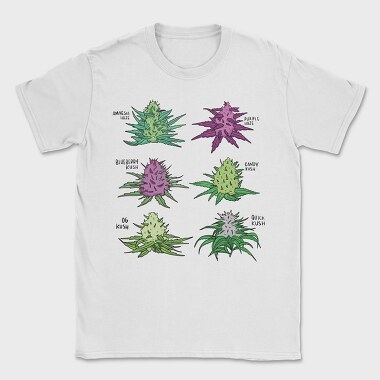 Cannabis Strain, Tricou Barbati (Unisex)