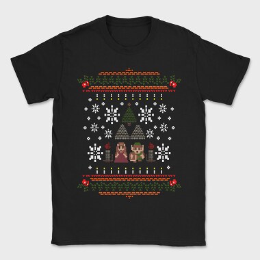 Zelda Holiday Sweater, Tricou Barbati (Unisex)