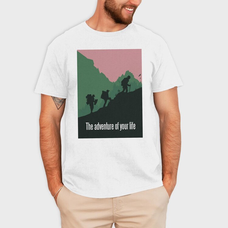 The Adventure Of Your Life, Tricou Barbati (Unisex)