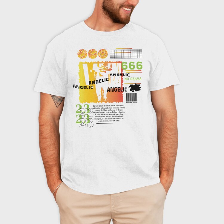 Angelic 1, Tricou Barbati (Unisex)