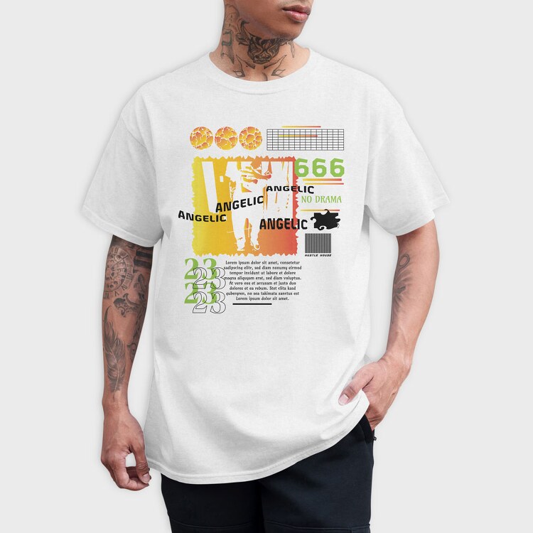 Angelic 1, Tricou Barbati (Unisex)