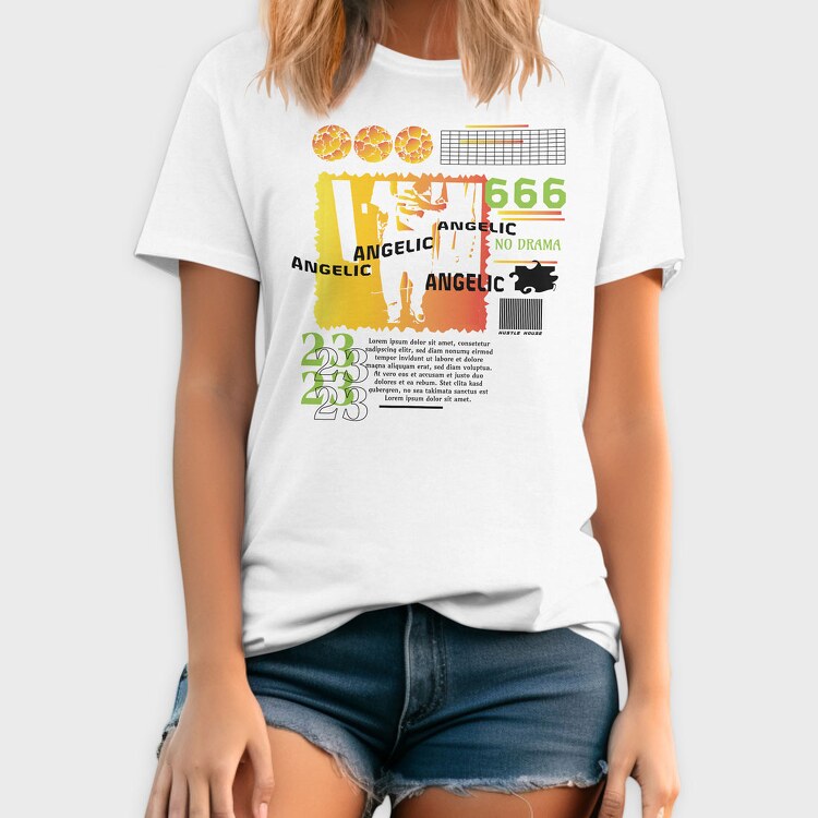 Angelic 1, Tricou Barbati (Unisex)
