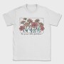 Carnation Flowers Garden, Tricou Barbati (Unisex)