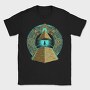 Pyramid Alien Portal, Tricou Barbati (Unisex)