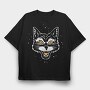 Orange Heart Whispers, Tricou Oversize Barbati (Unisex)