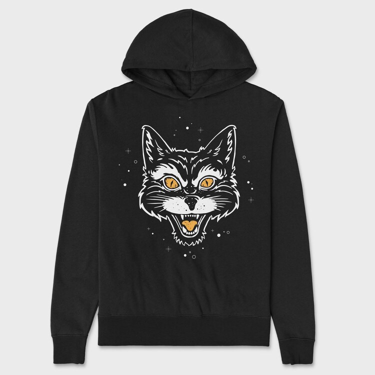 Orange Heart Whispers, Hanorac Oversize Barbati (Unisex)