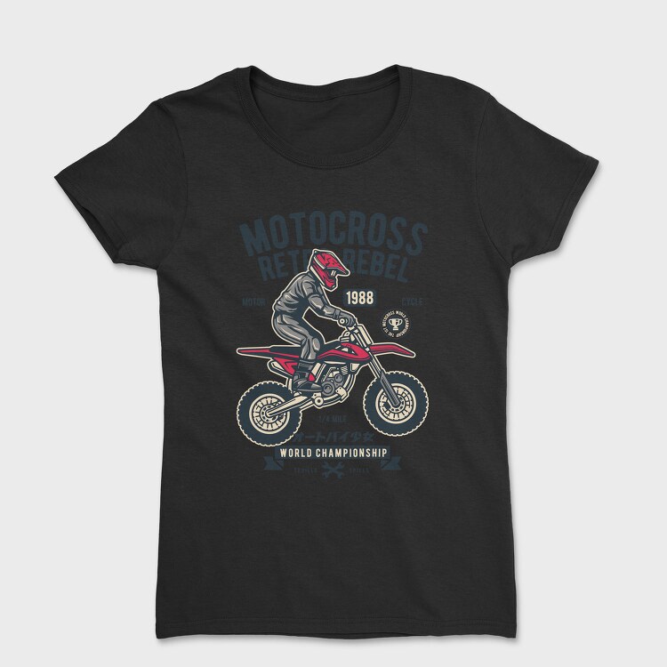 Motocross Rebel Race, Tricou Femei