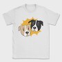 Cartoon Dog Faces, Tricou Barbati (Unisex)