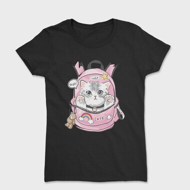 Kitty Backpack Love, Tricou Femei