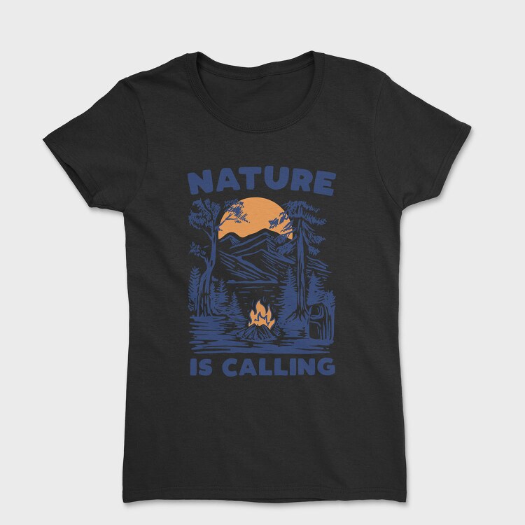 Nature Campfire Call, Tricou Femei