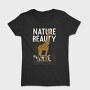 Nature Beauty Giraffe, Tricou Femei