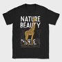 Nature Beauty Giraffe, Tricou Barbati (Unisex)