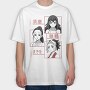 Sumahinatsuru Streetwear, Tricou Oversize Barbati (Unisex)