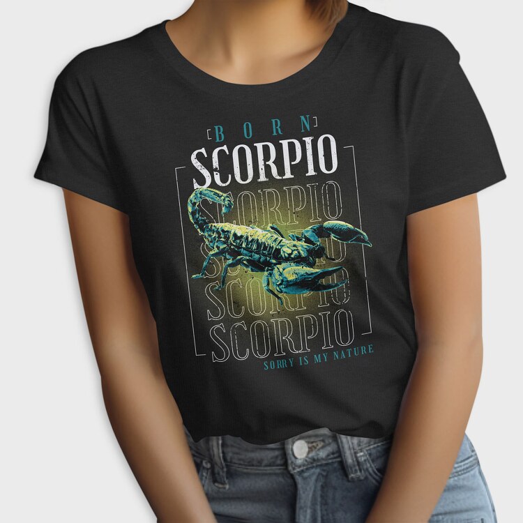 Horoscope Scorpion, Tricou Femei
