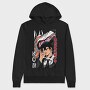 Dark Wolf Smoke, Hanorac Oversize Barbati (Unisex)