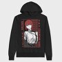 Makima Red Rebirth, Hanorac Oversize Barbati (Unisex)