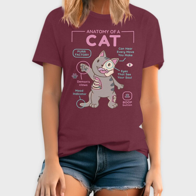 Anatomy of a Cat, Tricou Barbati (Unisex)