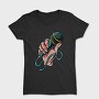 Microphone Fist Grip, Tricou Femei