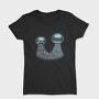Cannabis Trichome Closeup Magic, Tricou Femei