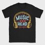 Music In My Head, Tricou Barbati (Unisex)