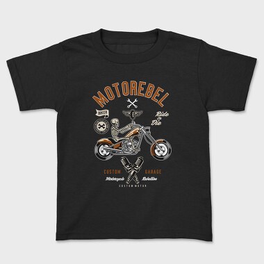 Motorcycle Rebel, Tricou Copii