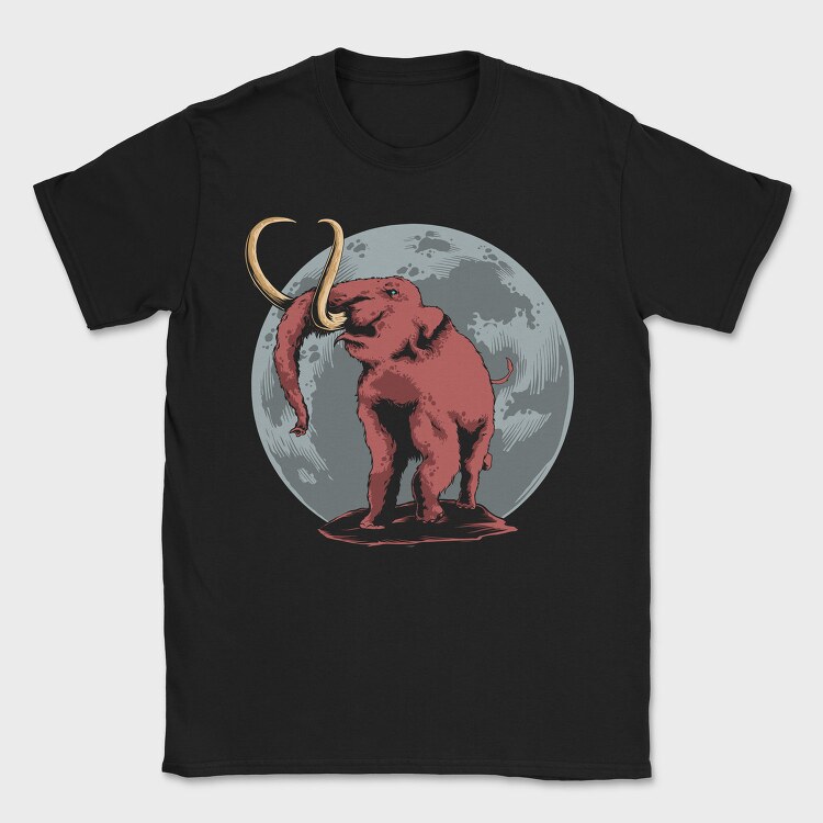 Mammoth Moon, Tricou Barbati (Unisex)