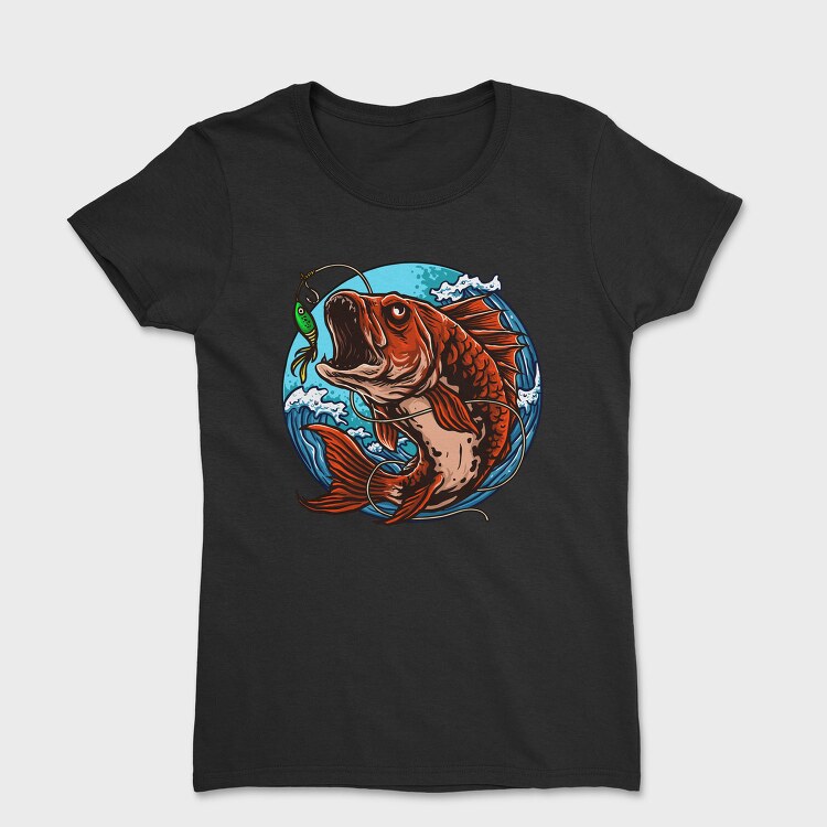 Koi Fish Bite, Tricou Femei