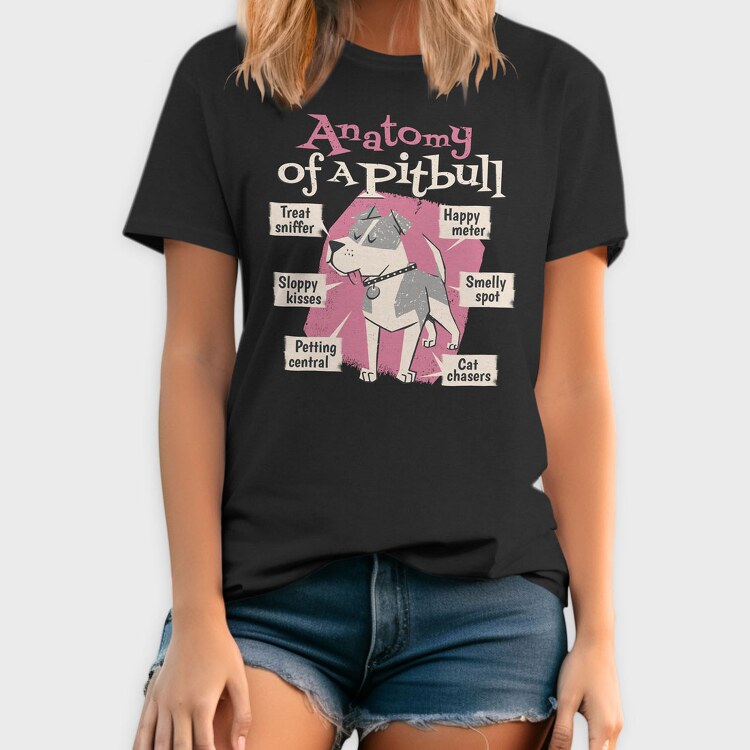 Anatomy of a Pitbull, Tricou Barbati (Unisex)