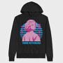 Tokyo Neon Dream, Hanorac Oversize Barbati (Unisex)