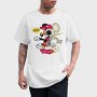 Crazy Mickey, Tricou Barbati (Unisex)
