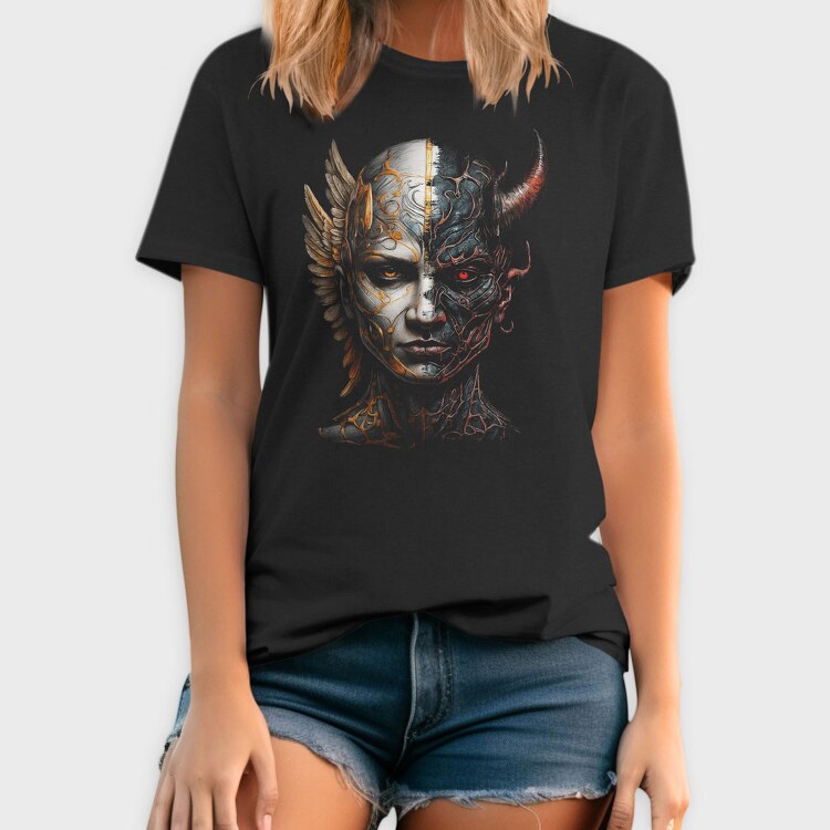 Angel & Devild, Tricou Barbati (Unisex)