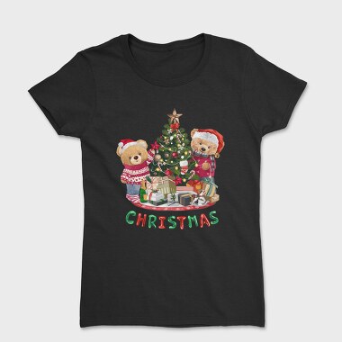 Christmas Teddy Bear 1, Tricou Femei