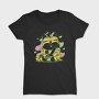 Cannabis Bong Cat Stoner, Tricou Femei