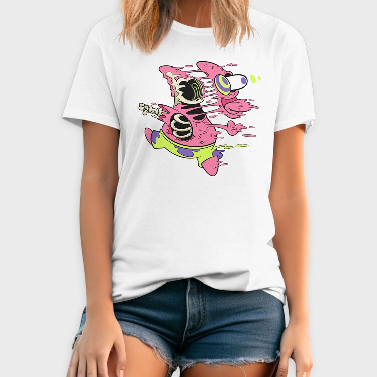 Crazy Patrick Star, Tricou Barbati (Unisex)