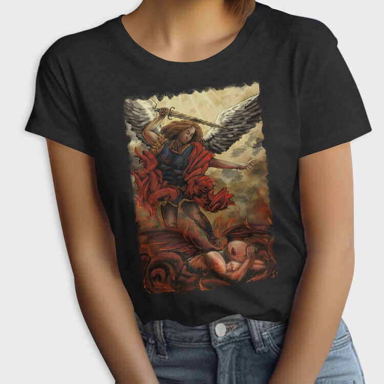 Angel and Devil Painting, Tricou Femei