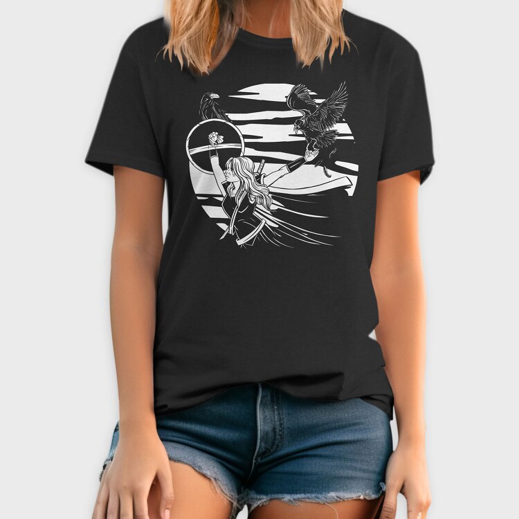 Viking Crows, Tricou Barbati (Unisex)