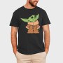 Baby Yoda 1, Tricou Barbati (Unisex)