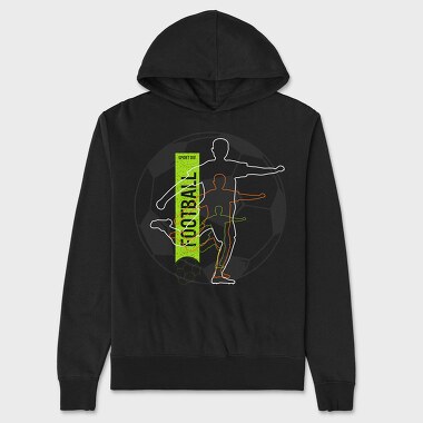 Football Dividers, Hanorac Oversize Barbati (Unisex)
