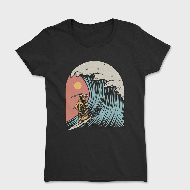 Grim Reaper Surfing, Tricou Femei