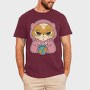 Angry Cat Coffee, Tricou Barbati (Unisex)